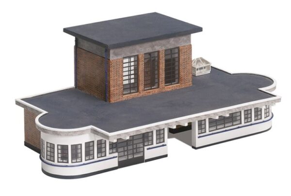 44-066 Bachmann Scenecraft OO Art Deco Station Building