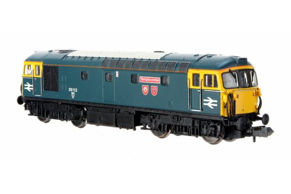 2D-001-023 Dapol N gauge Class 33/1 33112 BR blue Templecombe