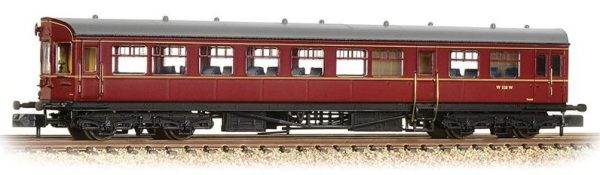 374-611 Graham Farish N gauge BR Auto Trailer Maroon