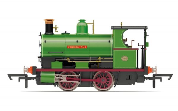 R3680 Hornby OO Charity Colliery, Peckett W4 Class, 0-4-0ST, 'Forest No. 1'