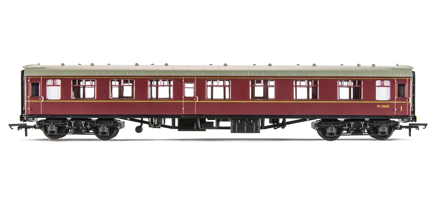 R4350 Hornby Railroad OO RailRoad BR Mk1 Corridor Composite Coach – BR ...