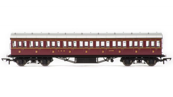 R4657 Hornby OO LMS Non-Corridor 57' Third Class Coach, 11693