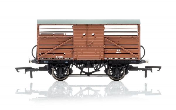 R6839A Hornby 00 Dia.1529 Cattle Wagon, British Railways (ex SR) S53908