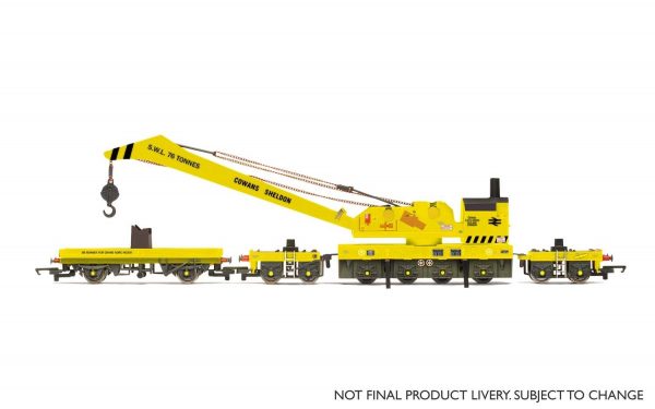 R6897 Hornby 00 BR, 75T Breakdown Crane