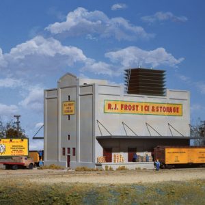 933-3020 Walthers HO Cornerstone RJ Frost Ice & Storage -- Kit - 11 x 11" 28 x 28cm