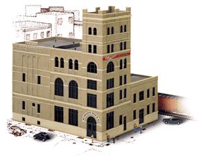 933-3024 Walthers HO Cornerstone Milwaukee Beer & Ale Brewery