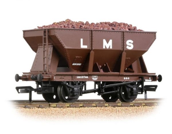 37-509 Bachmann OO 24T Ore Hopper LMS Bauxite
