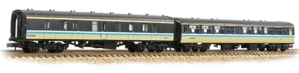 374-996 Graham Farish N gauge BR Mk2 TSO & Mk1 BG 2-Coach Pack BR ScotRail