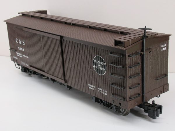 Secondhand Bachmann G Scale C&S Boxcar 8309