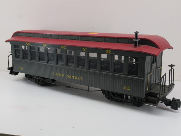 Secondhand Bachmann G scale White Pass and Yukon Coach 214 Lake Spirit