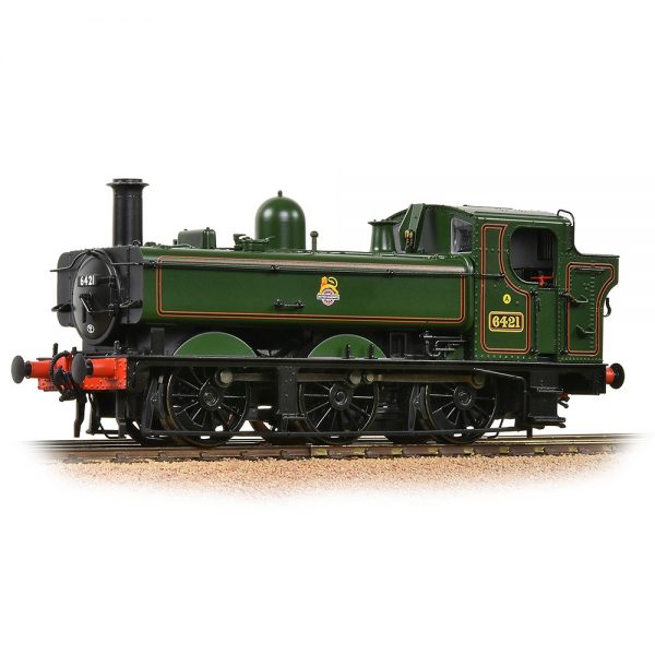 31-639 Bachmann OO GWR 64XX Pannier Tank 6421 BR Lined Green (Early Emblem)
