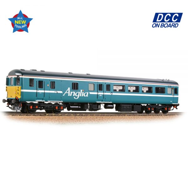 39-736DC Bachmann OO BR Mk2F DBSO (Refurbished) Driving Brake Second Open Anglia