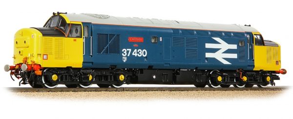 35-335 Bachmann OO Class 37/4 Refurbished 37430 'Cwmbran' BR Blue (Large Logo)