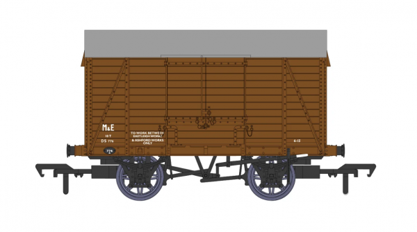 927010 Rapido UK OO D1426 10t Covered Van – BR Departmental No. DS776