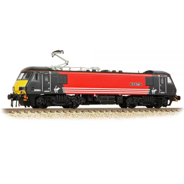 371-783 Graham Farish N gauge 90004 'City of Glasgow' Virgin Trains (Original)