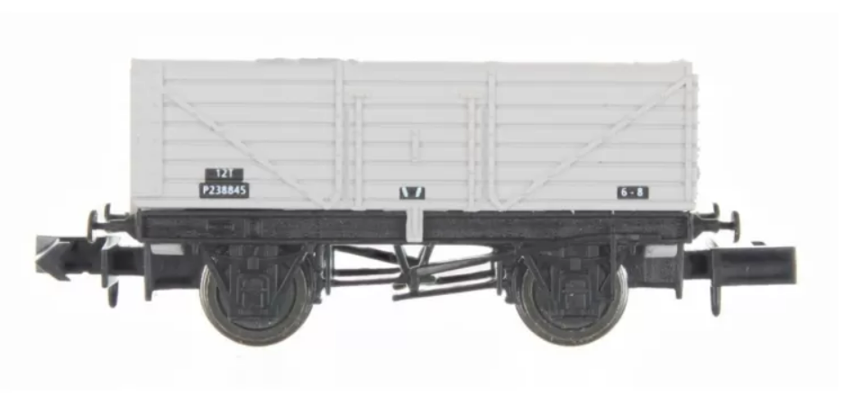 2F-071-044 Dapol N gauge 7 Plank Wagon BR Grey P238845 – Kent Garden ...