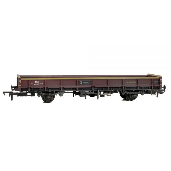 E87022 EFE Rail OO Gauge BR ZCA 'Sea Urchin' Open Wagon (Ex-EWS) DB Schenker - light weathering