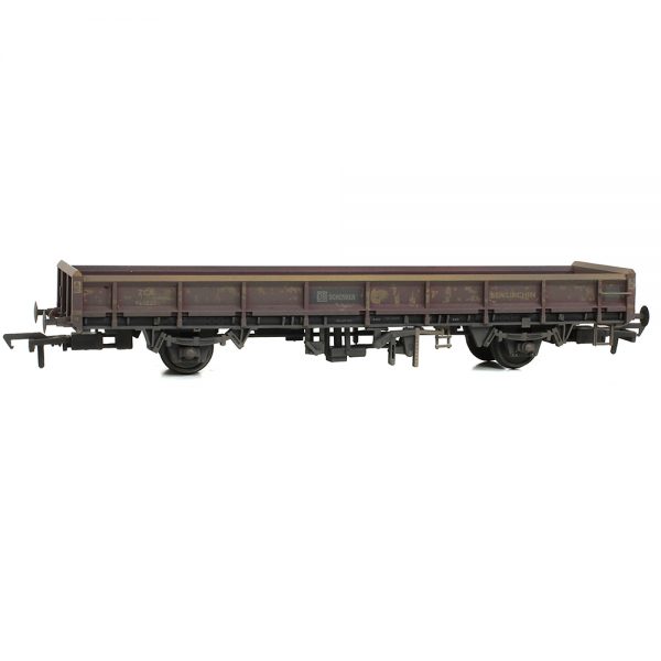 E87033 EFE Rail OO Gauge BR ZCA 'Sea Urchin' Open Wagon (Ex-EWS) DB Schenker - heavy weathering (Copy)