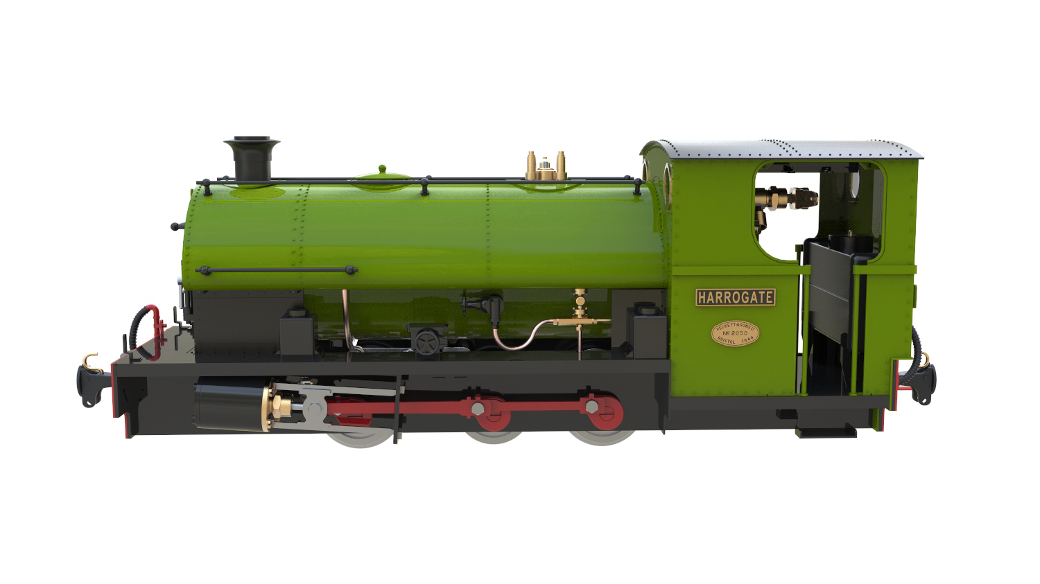 Harrogate – Roundhouse 16mm live steam 0-6-0T loco – Pre-order for ...