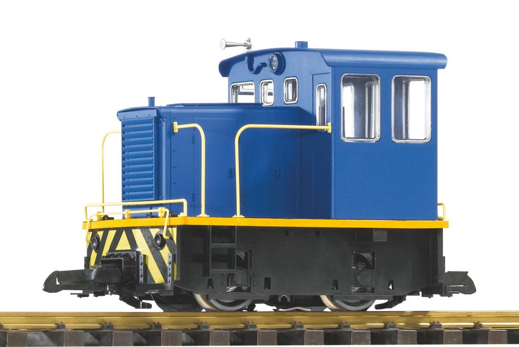 38502 Piko G Scale Blue Goose GE-25t Industrial Diesel Locomotive ...