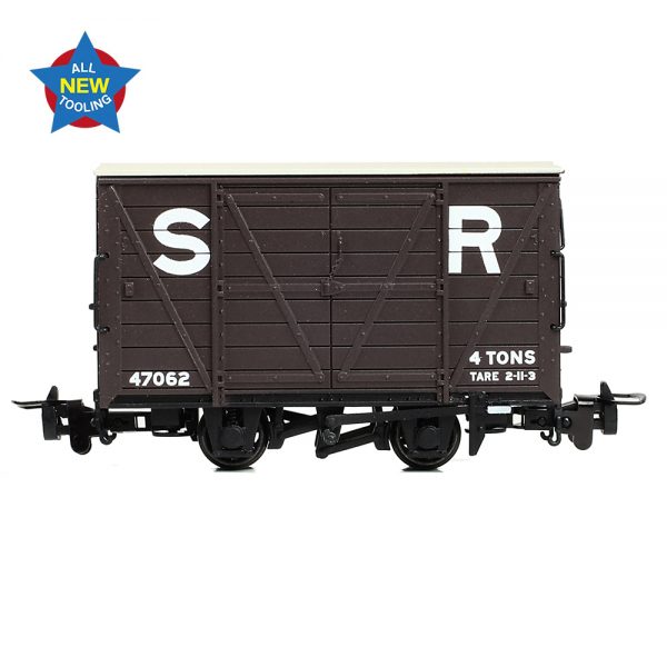 393-126 Bachmann 009 RNAD Box Van SR Brown - Image 2