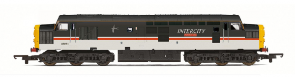 R30180 Hornby OO R30180 RailRoad Plus BR InterCity, Class 37, Co-Co, 37251 'The Northern Lights' - Era 8