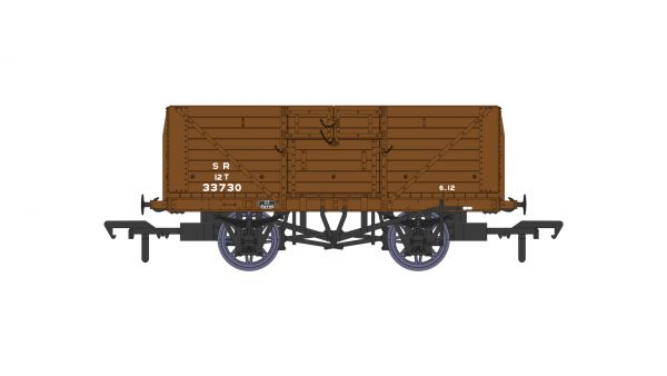 940015 Rapido UK OO SR D1379 8 Plank Wagon -  SR No.33730