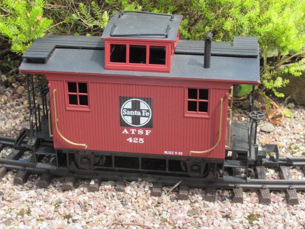 Secondhand Bachmann G Scale Bobber Caboose - ATSF 425