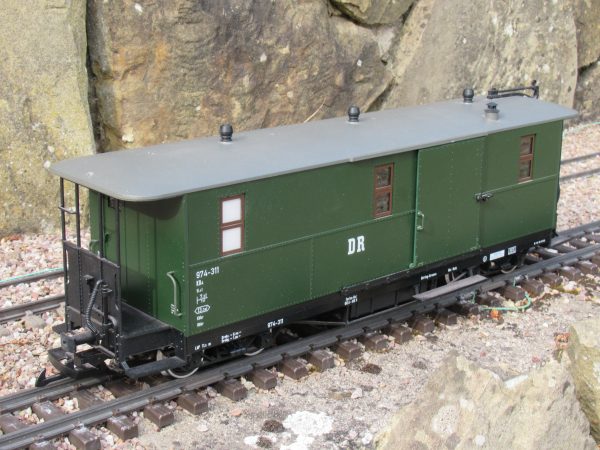 30321 Secondhand LGB G Scale DR type KD4 Baggage Car