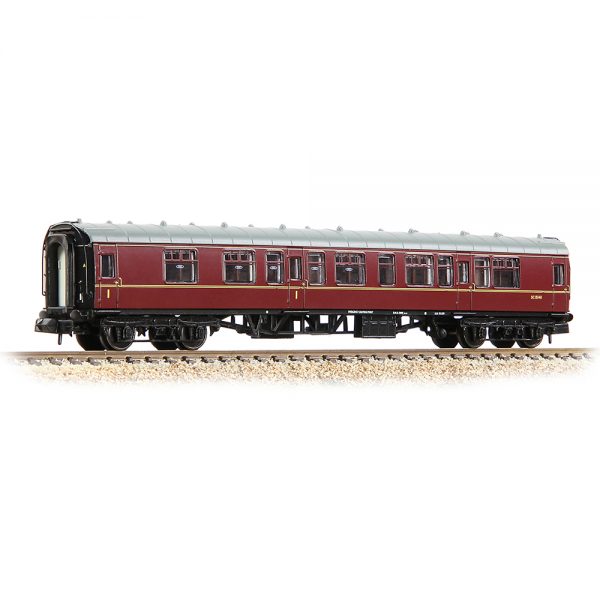 374-257E Graham Farish N gauge BR Mk1 CK Composite Corridor BR Maroon