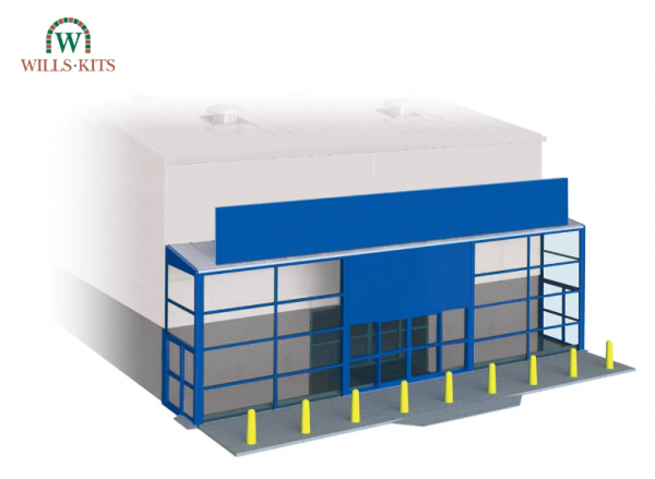 SSM310 Wills Modern Kit OO Supermarket Frontage Kit