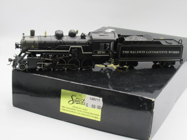 11417 Secondhand Bachmann Spectrum HO Baldwin 2-8-0 Consolidation - The Baldwin Locomotive Works