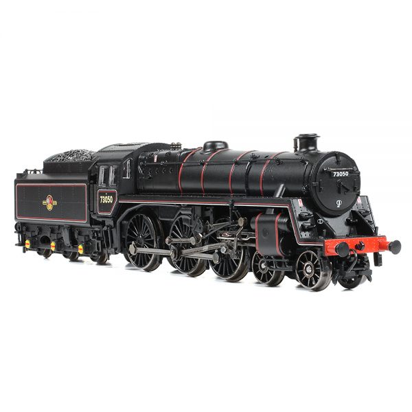 372-729 Graham Farish N gauge BR Standard 5MT with BR1 Tender 73050 BR Lined Black (Late Crest) - Image 2