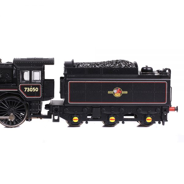 372-729 Graham Farish N gauge BR Standard 5MT with BR1 Tender 73050 BR Lined Black (Late Crest) - Image 5