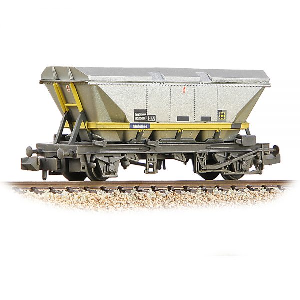 373-951C Graham Farish N gauge BR HFA Hopper Mainline Freight (Ex-BR Railfreight Coal Sector) weathered