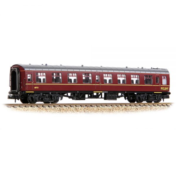 374-018 Graham Farish N gauge BR Mk1 TSO Tourist Second Open WCRC Maroon