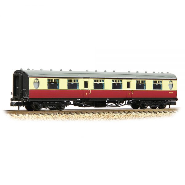 376-201B Graham Farish N gauge LNER Thompson First Corridor BR Crimson & Cream