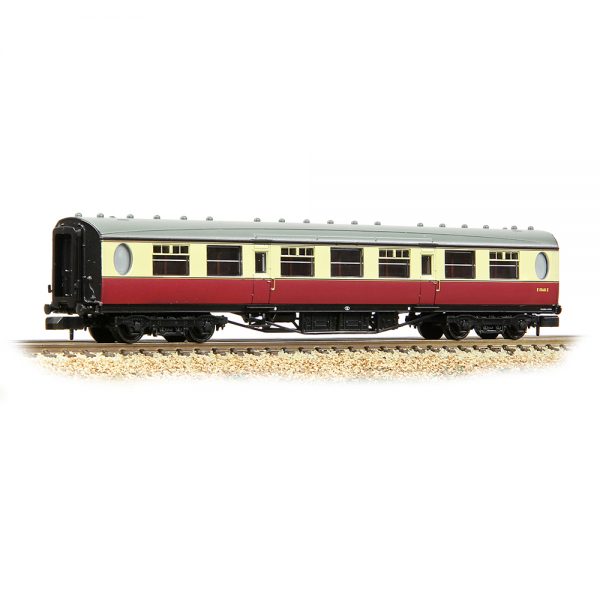 376-251A Graham Farish N gauge LNER Thompson Third Corridor BR Crimson & Cream