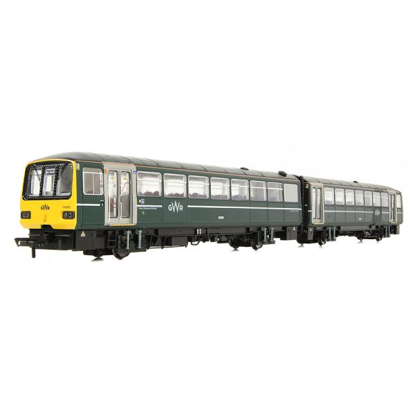 E83021 EFE Rail OO Gauge Class 143 2-Car DMU 143603 GWR Green (FirstGroup)