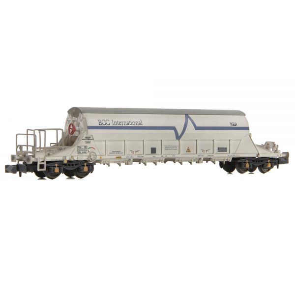 E87530 EFE Rail N Gauge PBA Tiger TRL 11606 ECC International White weathered