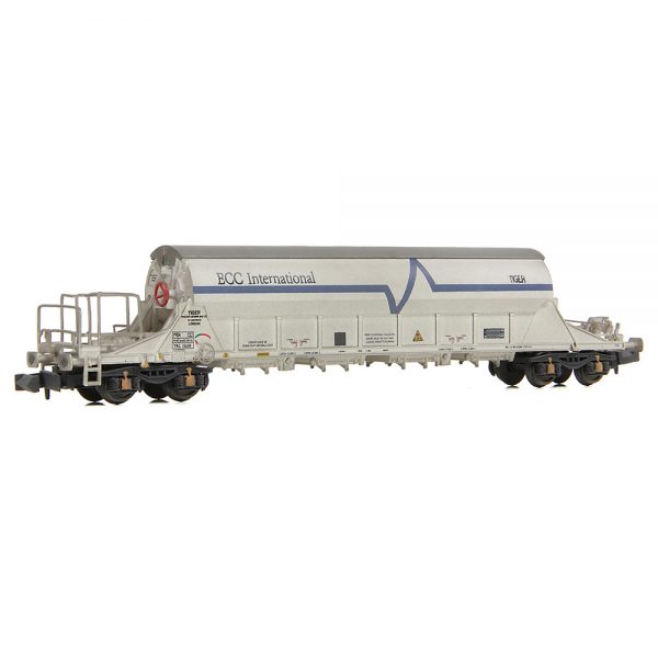 E87531 EFE Rail N Gauge PBA Tiger TRL 11610 ECC International White weathered