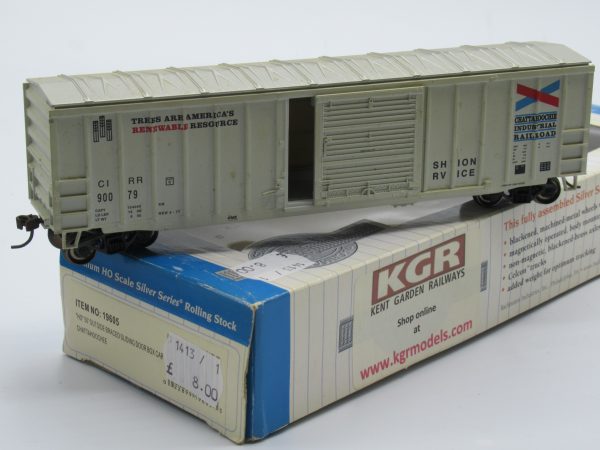 81426 Secondhand Bachmann HO 50' Outside Braced Box Car - Chattahoochee