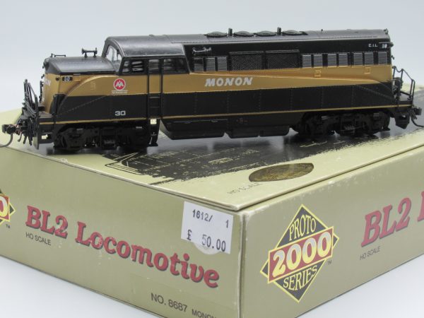 8687 Secondhand Proto 2000 HO EMD BL2 - Monon 30