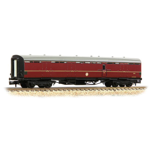 374-862 Graham Farish N gauge LNER Thompson Full Brake BR Maroon