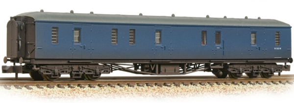 374-587 Graham Farish N gauge GWR Hawksworth Full Brake BR Blue weathered