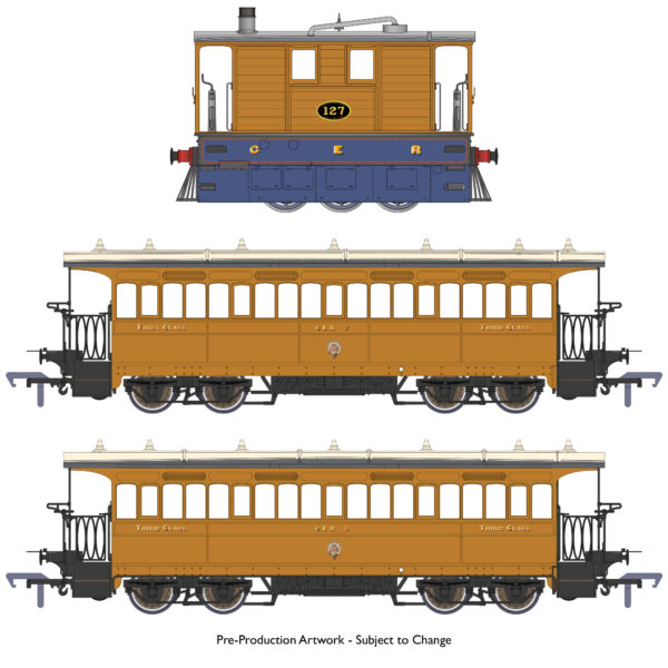 953501 Rapido UK OO GER W&U Train Pack pre-1919 - DCC Sound Fitted