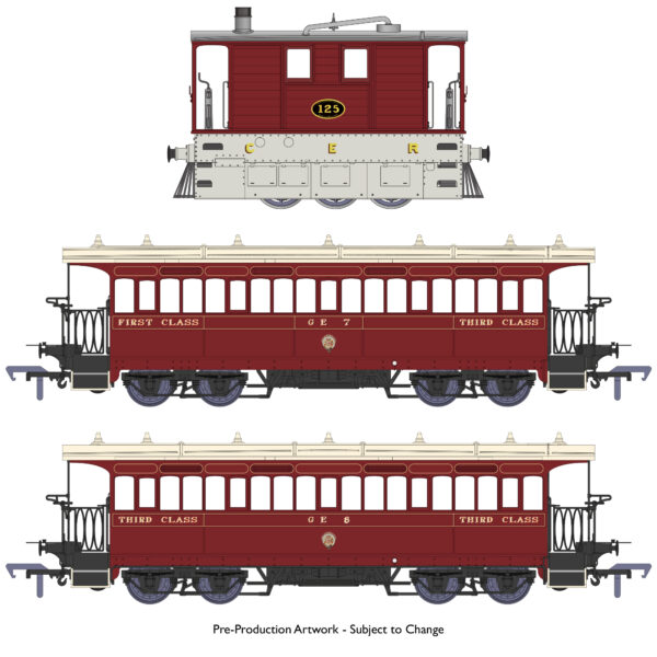 953502 Rapido UK OO GER W&U Train Pack post-1919 - DCC Sound Fitted