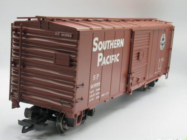 ART46059 Secondhand AristoCraft G Scale Steel Box Car - Southern Pacific "large letter scheme"