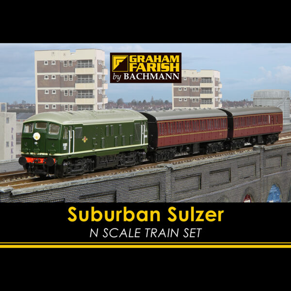370-062 Graham Farish N gauge Suburban Sulzer Train Set