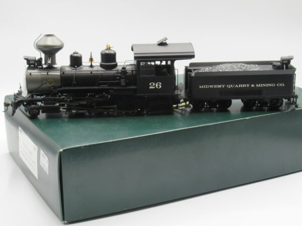 25691 Secondhand Bachmann On30 2-8-0 Midwest Quarry and Mining - DCC fitted